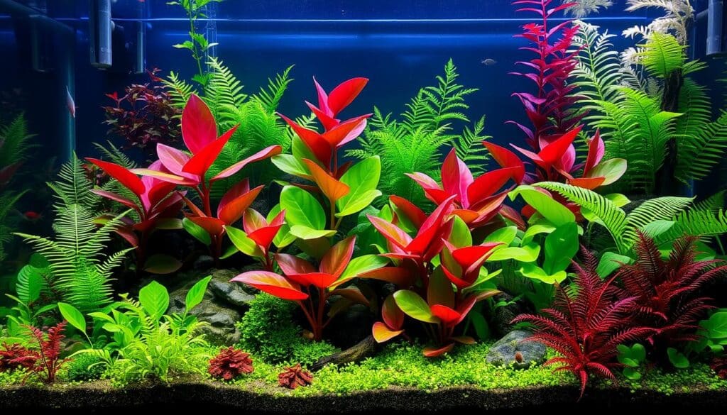 Aquarium Gestaltung mit Ludwigia